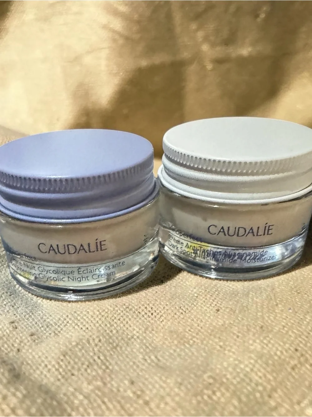 Caudalie Lavender & White Cream Duo Night and Day Crème